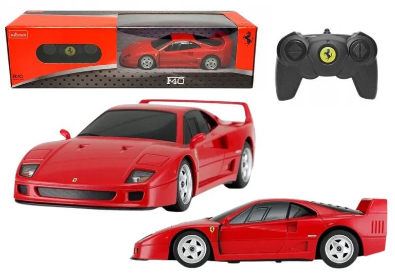 Rc Sportski Automobil 1:24 Ferrari F40 Crveni Na Daljinsko Upravljanje 1