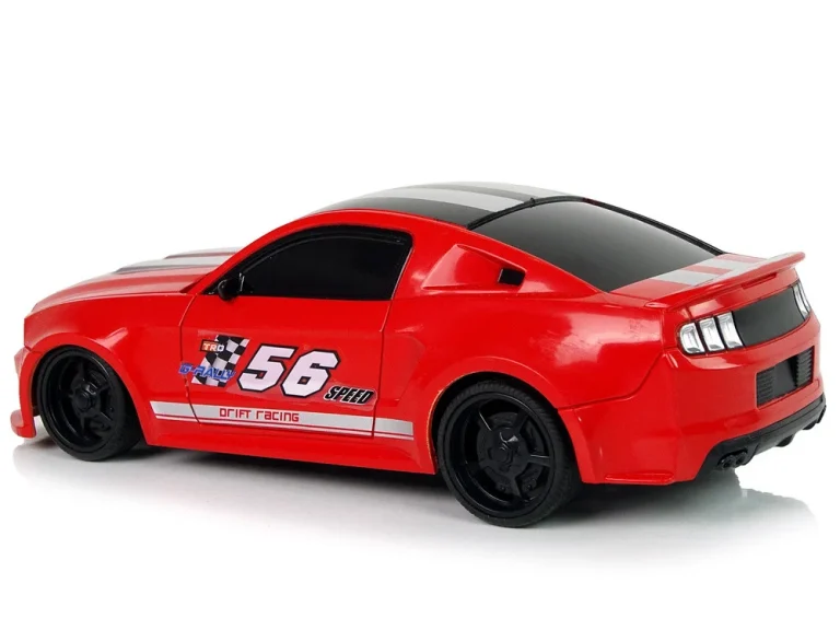 R/c Sportski Automobil 1:24 Trkaći Automobil S Crvenim Zatamnjenim Prozorima 3