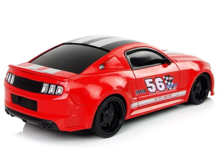 R/c Sportski Automobil 1:24 Trkaći Automobil S Crvenim Zatamnjenim Prozorima 4