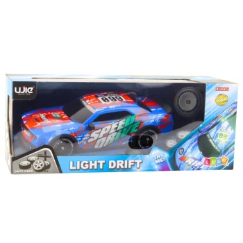 Rc Sportski Automobil S Osvijetljenim Drift Tijelom, Plavi 4