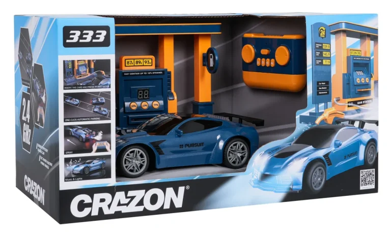 R/c Sportsko Vozilo + Stanica Za Punjenje Gorivom 11