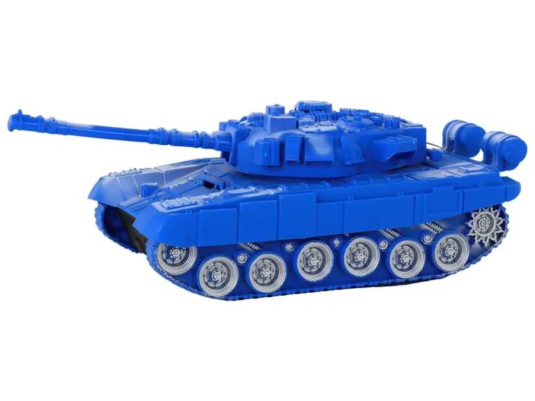 Rc Tenk 1:18 Sa Svjetlima I Zvukom, Plavi 2