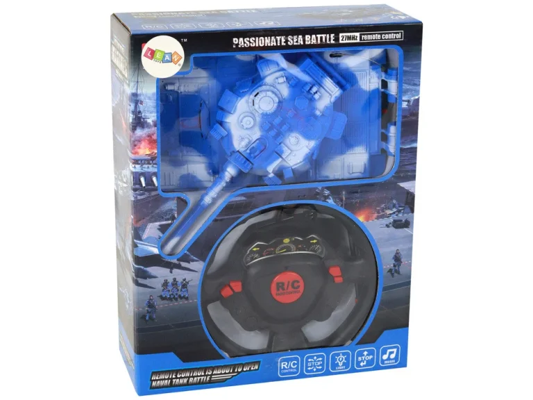 Rc Tenk 1:18 Sa Svjetlima I Zvukom, Plavi 6