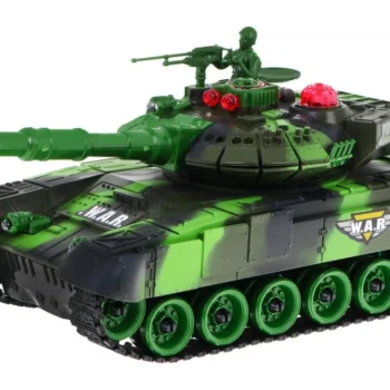 Rc Tenk Za Djecu 3+ S Pucanjem, Zeleni 3
