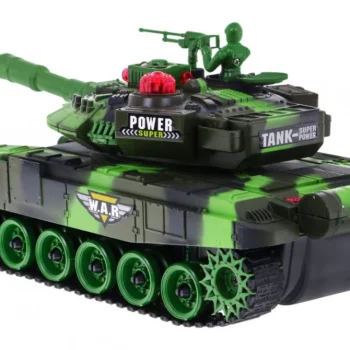 Rc Tenk Za Djecu 3+ S Pucanjem, Zeleni 4