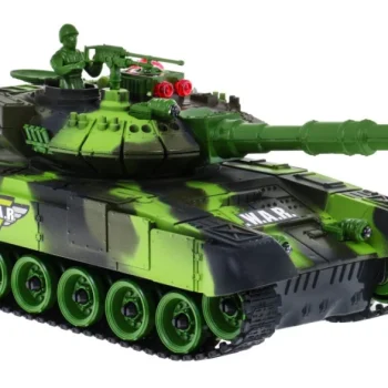 Rc Tenk Za Djecu 3+ S Pucanjem, Zeleni 6