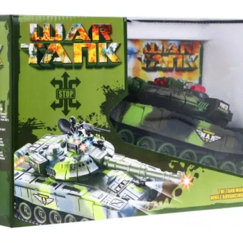 Rc Tenk Za Djecu 3+ S Pucanjem, Zeleni 8