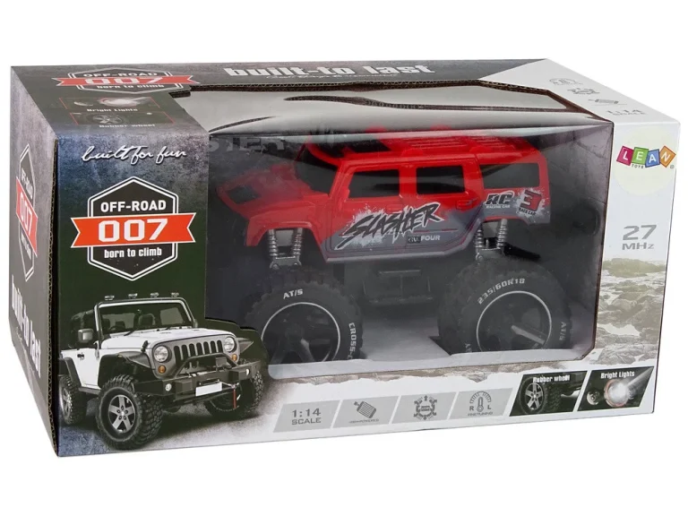 Rc Terenski Automobil 1:14 Crveni 6
