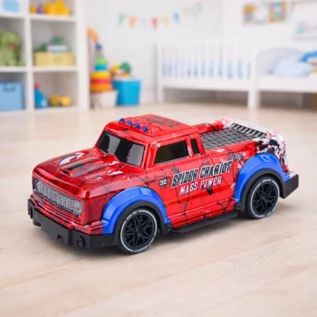 Rc Terenski Automobil Pauk Na Daljinsko Upravljanje, Crvena Svjetla 3