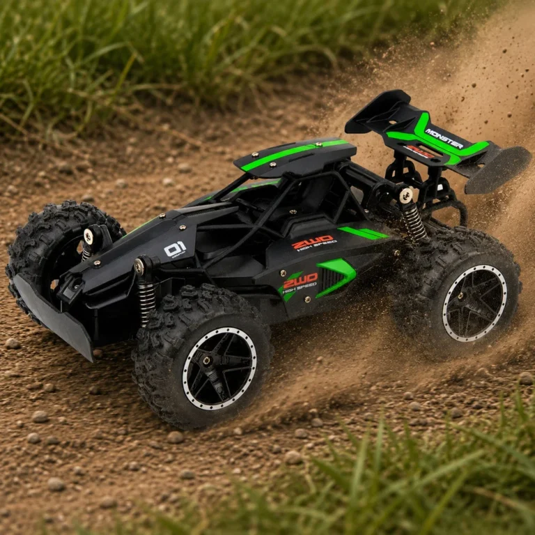 Rc Terenski Automobil Za Penjanje Na Daljinsko Upravljanje Crni 1:18 15 Km/h 3