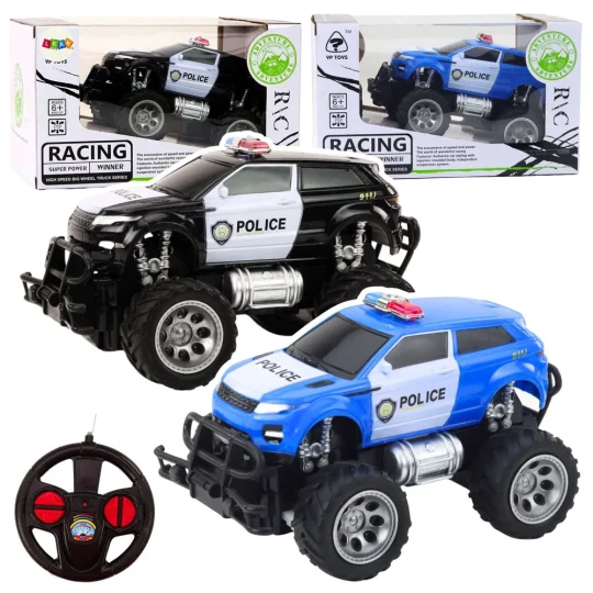 Rc Terenski Policijski Automobil 1:24 Na Daljinsko Upravljanje 1