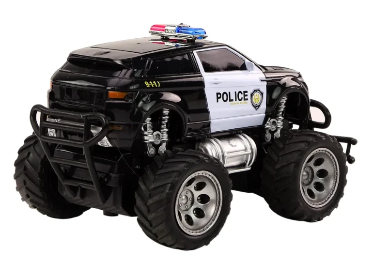 Rc Terenski Policijski Automobil 1:24 Na Daljinsko Upravljanje 4