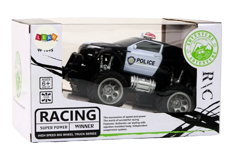 Rc Terenski Policijski Automobil 1:24 Na Daljinsko Upravljanje 6