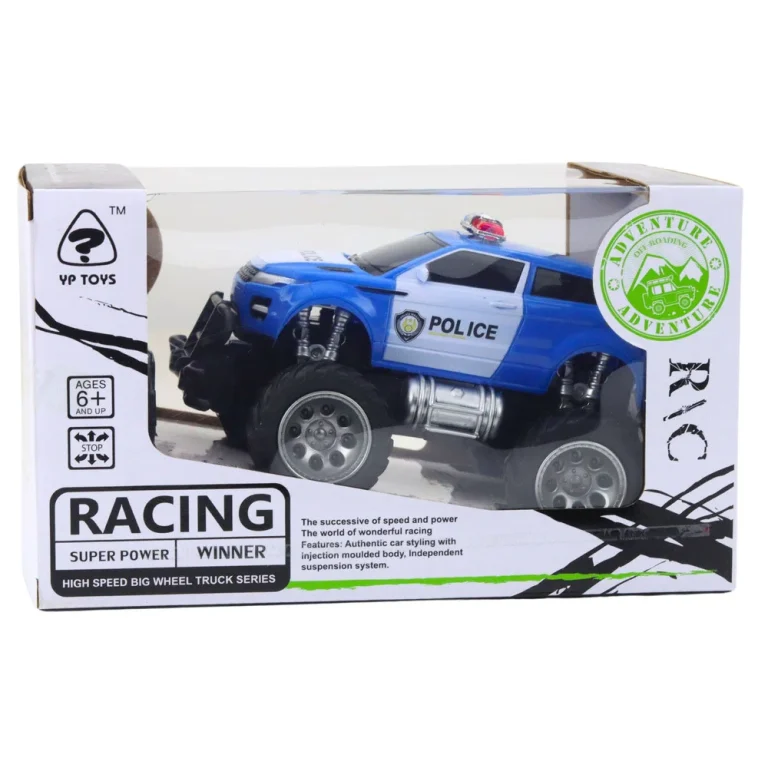 Rc Terenski Policijski Automobil 1:24 Na Daljinsko Upravljanje 7