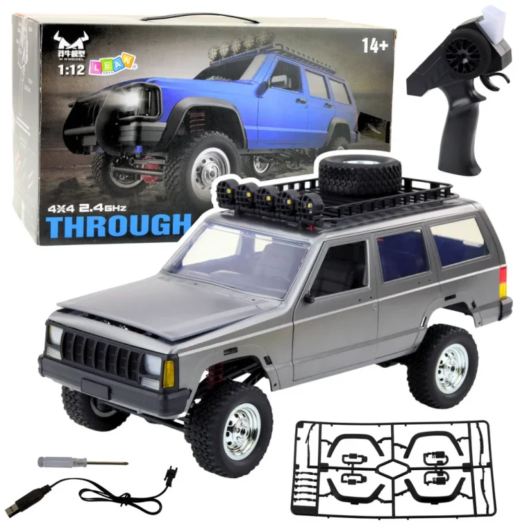 Rc Terensko Vozilo Mn78 4×4 Srebrno 1:12 1