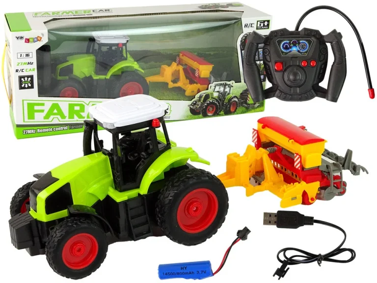 Rc Traktor S Balirkom 1:16, Zeleni 1