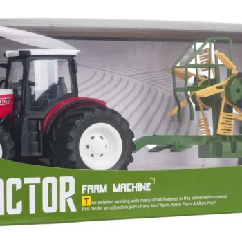Rc Traktor S Grabljama 1:24, Crveni 14