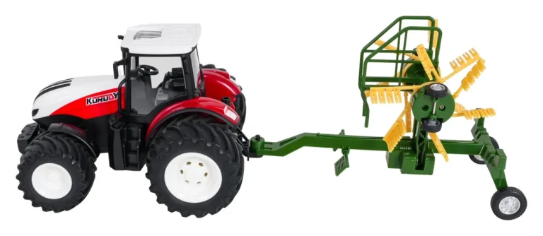 Rc Traktor S Grabljama 1:24, Crveni 3