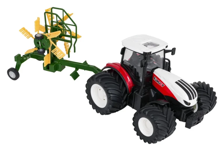 Rc Traktor S Grabljama 1:24, Crveni 4