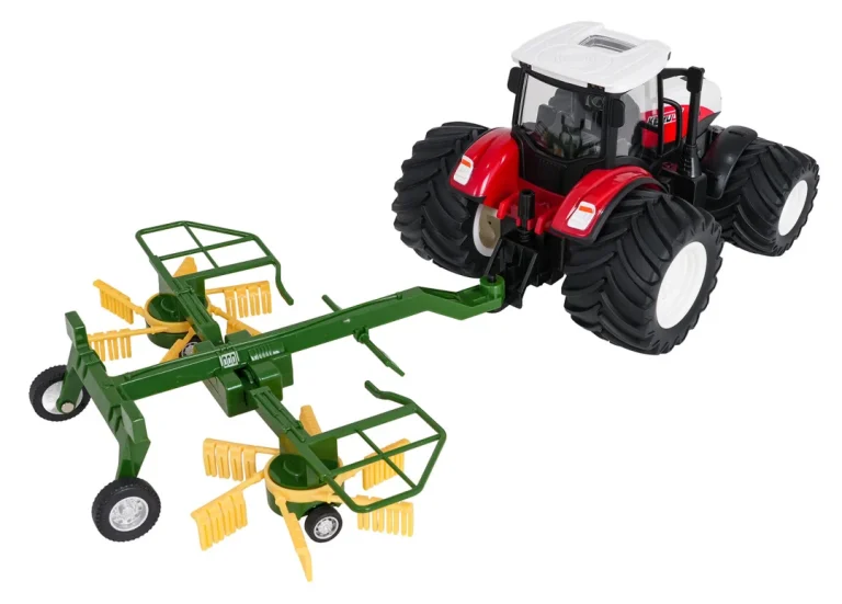 Rc Traktor S Grabljama 1:24, Crveni 5