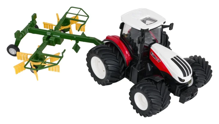 Rc Traktor S Grabljama 1:24, Crveni 6