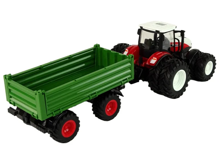 Rc Traktor S Prikolicom 1:24 Crvena Zelena 5