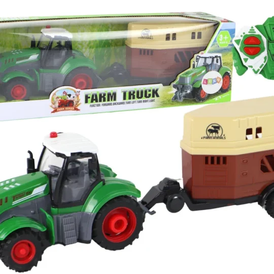 Rc Traktor S Prikolicom, Daljinsko Upravljanje 1:24 1