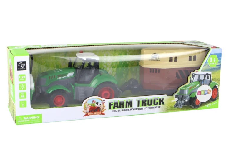 Rc Traktor S Prikolicom, Daljinsko Upravljanje 1:24 6