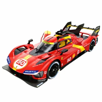 Rc Trkaći Automobil Ferrari 499p Rastar, Crveni, 1:24 2