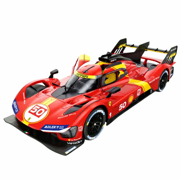 Rc Trkaći Automobil Ferrari 499p Rastar, Crveni, 1:24 2