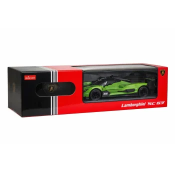 Rc Trkaći Automobil Lamborghini Sc63 Rastar, Zeleni, 1:24 5