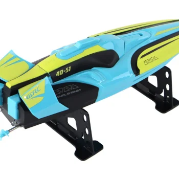 Rc Vodeni čamac 2.4g žuto Tirkizni Vodootporni Daljinski Upravljač 4