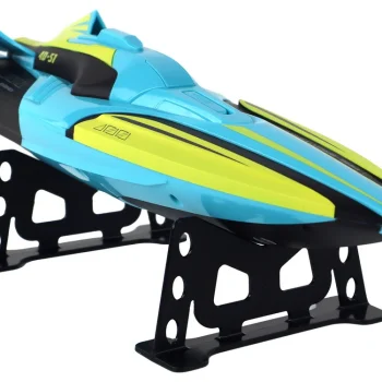 Rc Vodeni čamac 2.4g žuto Tirkizni Vodootporni Daljinski Upravljač 5