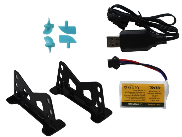 Rc Vodeni čamac 2.4g žuto Tirkizni Vodootporni Daljinski Upravljač 8