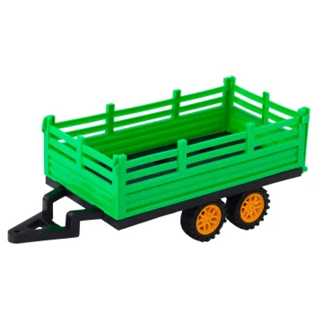 Rc Zeleni Poljoprivredni Traktor Na Daljinsko Upravljanje S Prikolicom 4