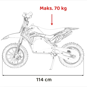 Renegade 50r E Električni Motor, Crveni Motor Na Akumulator 3