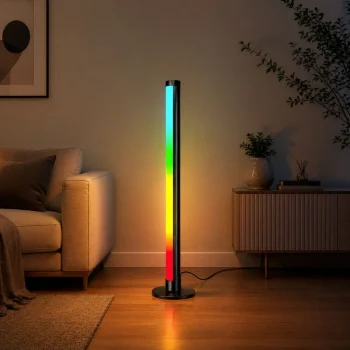 Rgb Led Kutna Podna Lampa S Aplikacijom, 90 Cm 2