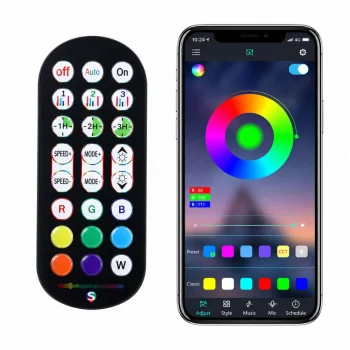 Rgb Led Kutna Podna Lampa S Aplikacijom, 90 Cm 7