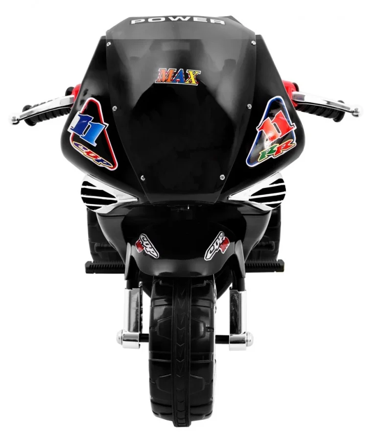Rr1000 Električni Tricikl Za Djecu Crni + Zvuci + Svjetla + Prostor Za Pohranu, Crna Motor Na Akumulator 2