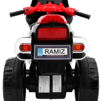Rr1000 Električni Tricikl Za Djecu Crni + Zvuci + Svjetla + Prostor Za Pohranu, Crna Motor Na Akumulator 7
