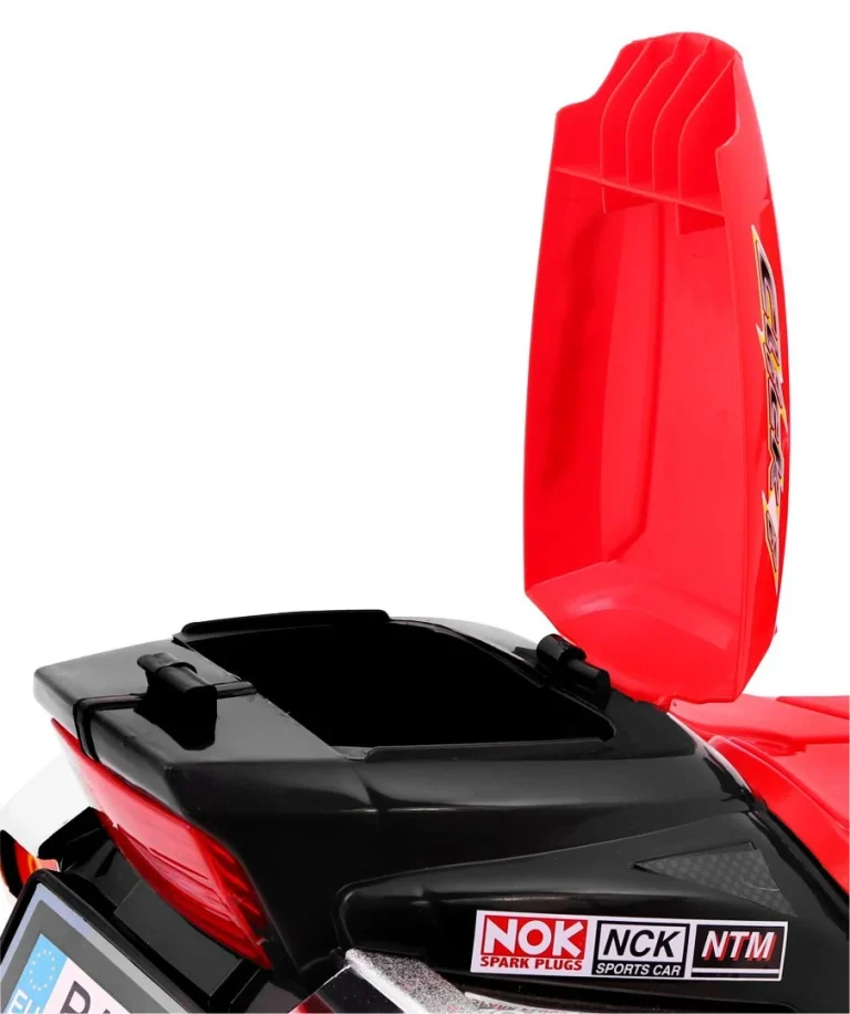 Rr1000 Električni Tricikl Za Djecu Crni + Zvuci + Svjetla + Prostor Za Pohranu, Crna Motor Na Akumulator 9