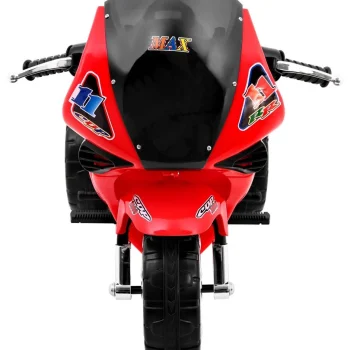 Rr1000 Električni Tricikl Za Djecu Crveni + Zvuci + Svjetla + Spremište, Crvena Motor Na Akumulator 13