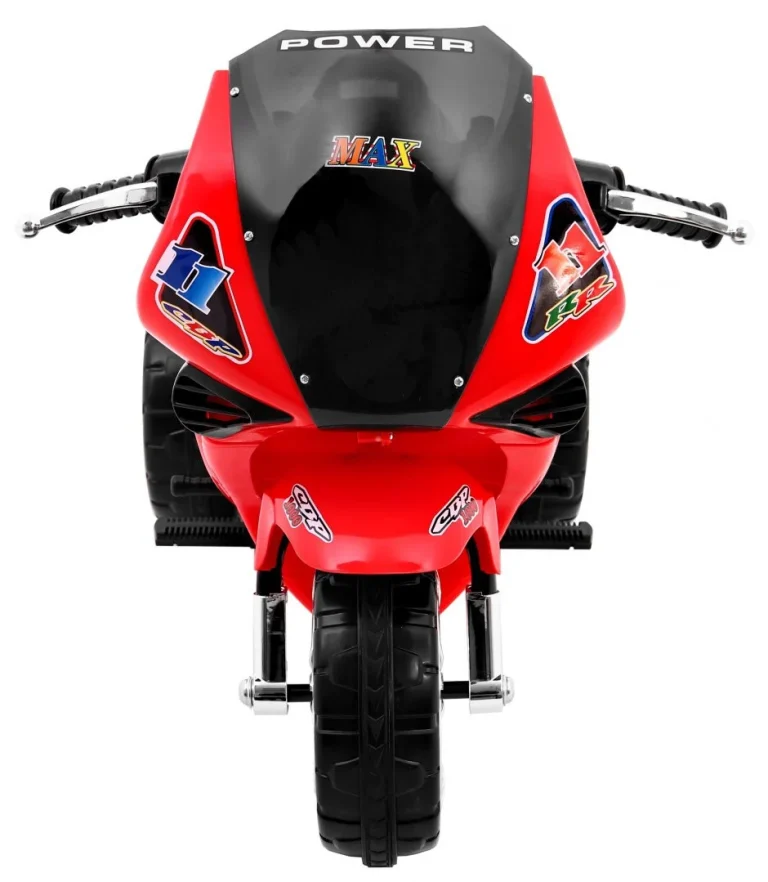 Rr1000 Električni Tricikl Za Djecu Crveni + Zvuci + Svjetla + Spremište, Crvena Motor Na Akumulator 13