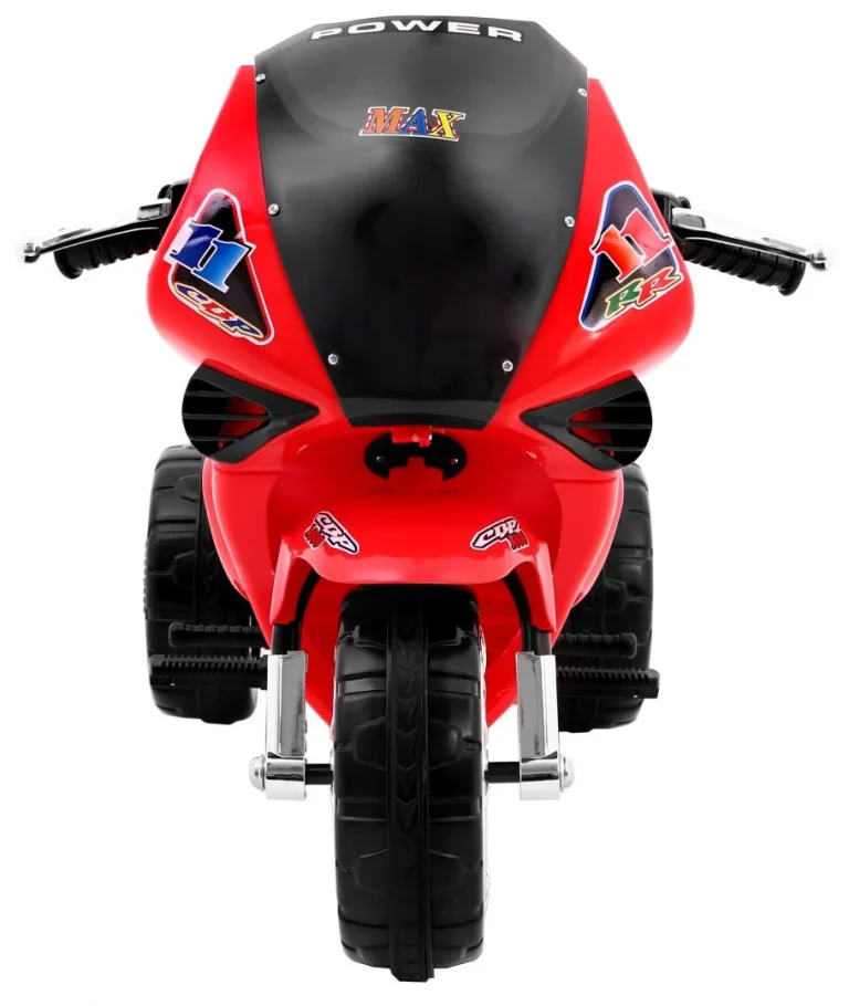 Rr1000 Električni Tricikl Za Djecu Crveni + Zvuci + Svjetla + Spremište, Crvena Motor Na Akumulator 2