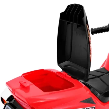 Rr1000 Električni Tricikl Za Djecu Crveni + Zvuci + Svjetla + Spremište, Crvena Motor Na Akumulator 8