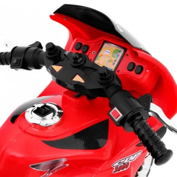 Rr1000 Električni Tricikl Za Djecu Crveni + Zvuci + Svjetla + Spremište, Crvena Motor Na Akumulator 9