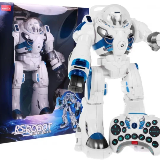 Rs Robot Spaceman Bijeli Rastar Kiborg Na Daljinsko Upravljanje + 2,4 Ghz Daljinski, Bijela 1