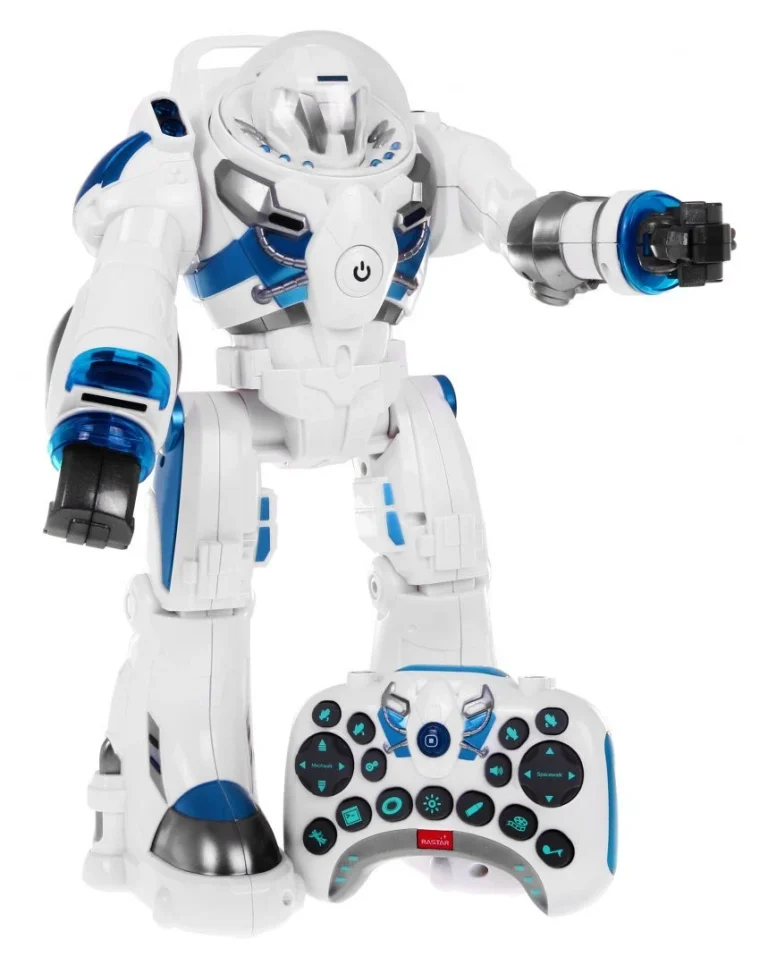Rs Robot Spaceman Bijeli Rastar Kiborg Na Daljinsko Upravljanje + 2,4 Ghz Daljinski, Bijela 2