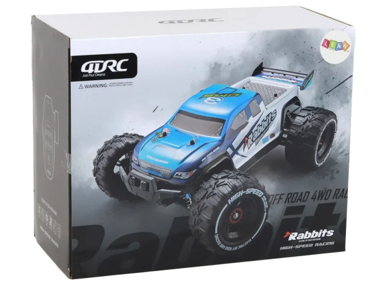 Rabbits Rc Terenski Automobil S Pogonom Na 4 Kotača, Plavi 2.4g 5