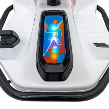 Racing Drifter Vozilo Na Baterije Za Djecu, Bijelo + Drift Funkcija + Led Audio Auto Na Akumulator 14